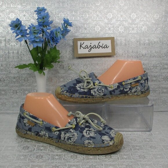 SPERRY Espadrille Shoes Size 9.5 - Picture 1 of 7